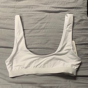 White Bikini Top